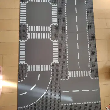 정품!! 파격!! 가격 인하 가능!! LEGO 도로 플레이트 세트 그레이