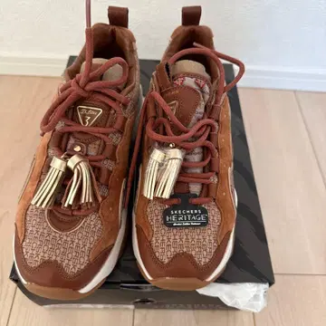 SKECHERS D'Lites 3.0 브라운 24.5cm