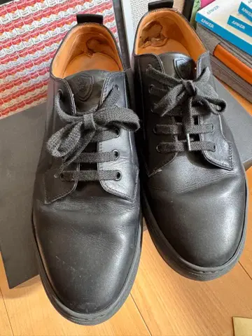 felisi 블랙 가죽 신발 28cm