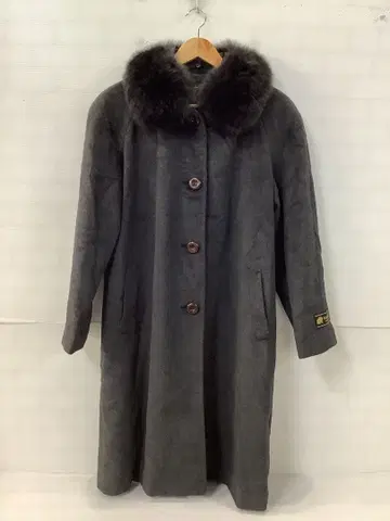 11.22 A103P 팔라스 가든 롱 코트 그레이 퍼 포함