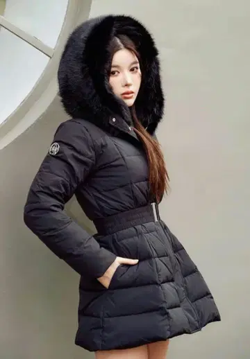 다리치 레이디 미디 다운 코트 M 사이즈