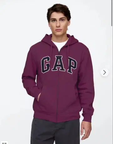 GAP 풀 집업 후드티 크라운 주얼