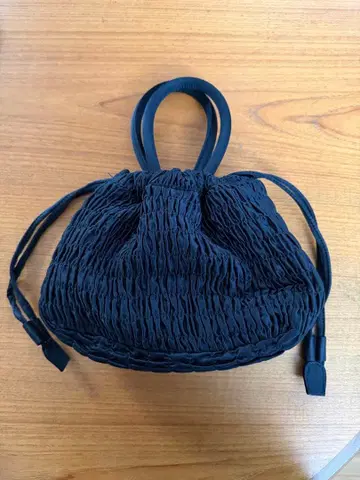 hai 개더 핸드백