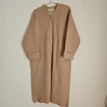 Apuweiser-riche 베이지 니트 코트 사이즈 1