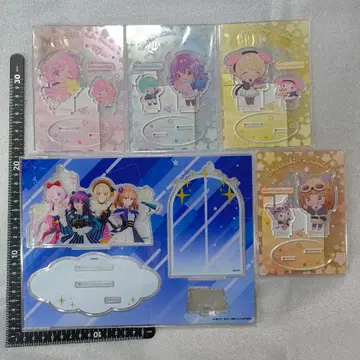 별똥별 테레파스 아크릴 디오라마 & 산리오 콜라보 아크릴 스탠드 세트