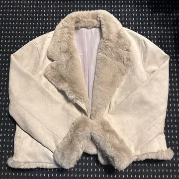 [ 여성용 ] 페이크 스웨이드 라이더 자켓 ( 빅 사이즈 4L )