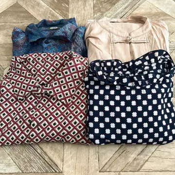 패턴 셔츠 4종 세트