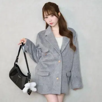 로제 뮤즈 숄더백 with many charm