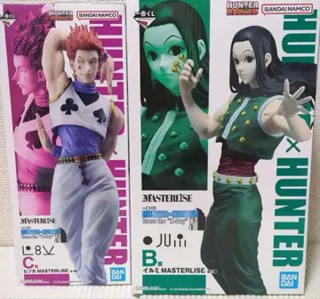 2 헌터헌터 제일복권 B상 이르미 C상 히소카 피규어