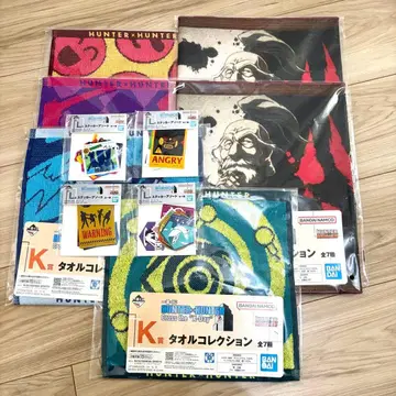 HUNTER x HUNTER 제일복권 타월 컬렉션 스티커 묶음 판매