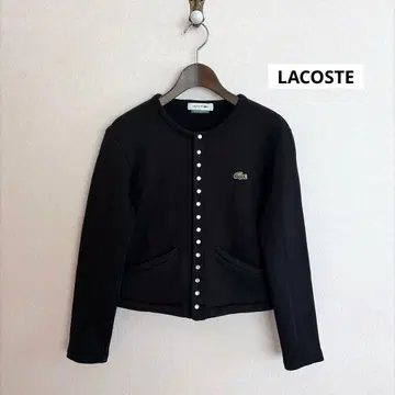 [ LACOSTE ] 라코스테 가디건 블랙