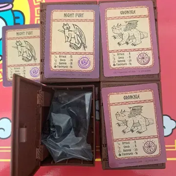 나이트 퓨리 그론클 히크와 드래곤 아니아 피규어