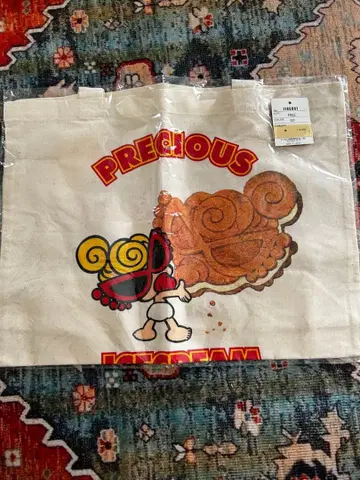 HYSTERICMINI 히스미니 구형 택 TO GO 코튼백 미개봉 새상품