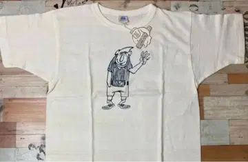 [ L ] 미사용품 웨어하우스 조니 라코 HELLO tee OFF