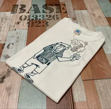 [ L ] 미사용품 웨어하우스 조니 라코 HELLO tee OFF