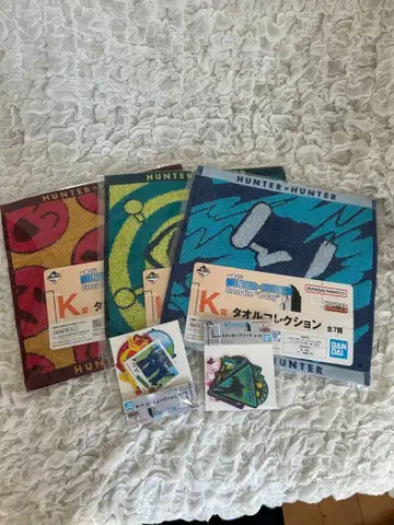 HUNTER x HUNTER 제일복권 키루아 이르미 나니카 세트