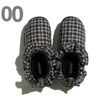 00 SUBU COYSEIO FLUFF CHECK 패딩 슈즈