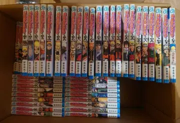 나루토 전권 세트 초판 오비 포함