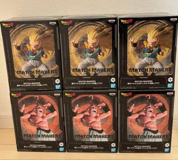 MATCH MAKERS 드래곤볼 피규어 부우 고텐크 6체 세트