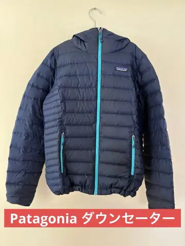 Patagonia 다운 스웨터 네이비