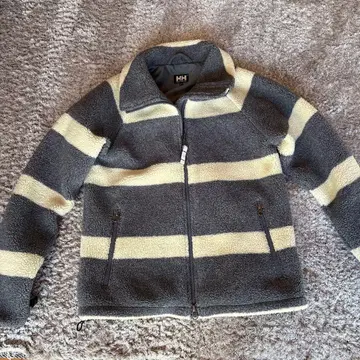 헬리 한센 플리스 자켓 그레이 아이보리