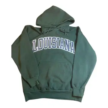 FREAK'S STORE 칼리지 로고 후드티 그린 M 오버 사이즈