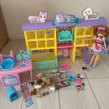 리카짱 반려동물샵 세트 별도 판매 리카짱, 박스 포함