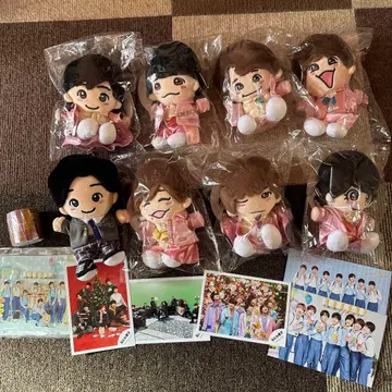 나니와단시 봉제 인형 세트와 굿즈