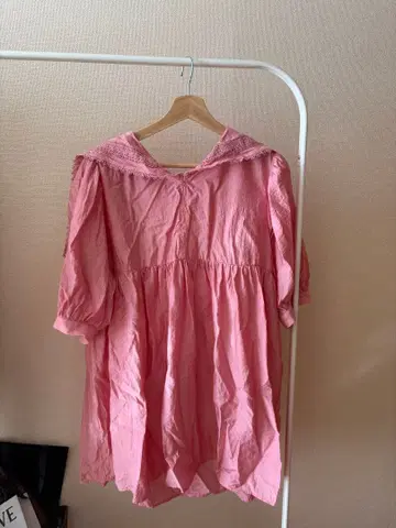 원피스 세일러 원피스 핑크