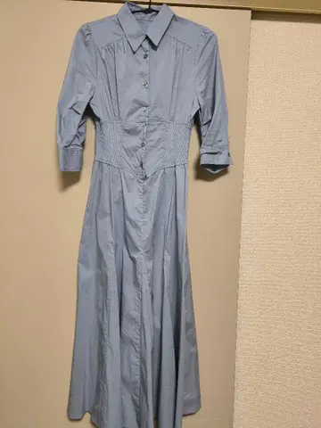 And Couture 셔츠 원피스 롱 기장