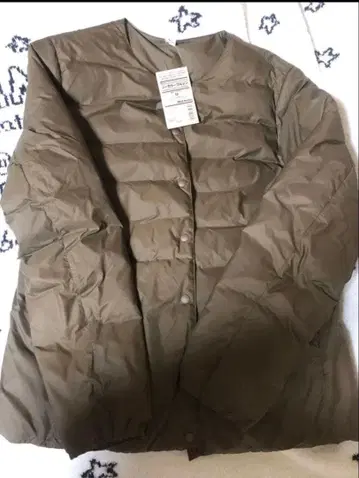 MUJI 노카라 블루종 M 브라운