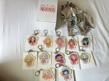 학원 아이돌 마스터 x 마리온 크레이프 아크릴 키링 크레이프풍 드레스