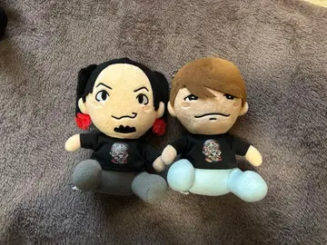 저녁 어스름에 이끌린 칠흑의 천사들 4인 세트 4인 시대 봉제 인형