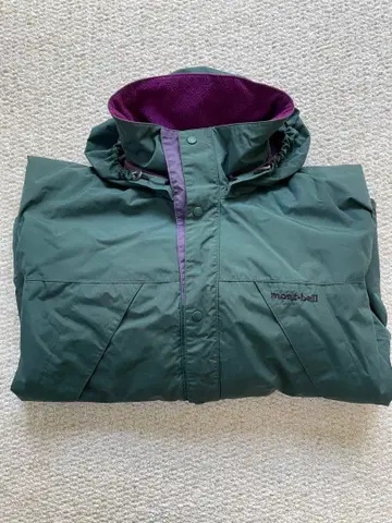 몽벨 다크 그린 마운틴 파카