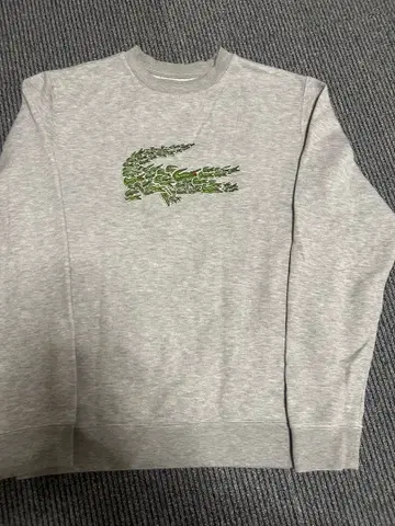 라코스테 초레어! 멀티 악어 로고 맨투맨