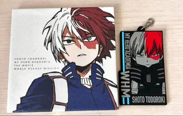 나의 히어로 아카데미아 토도로키 쇼토 아크릴 키링 미니 캔버스 아트