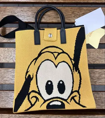 시마무라 플루토 니트 백 택 포함 미사용 새상품