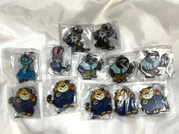 디즈니 주토피아2 데포라바! 키링 12종