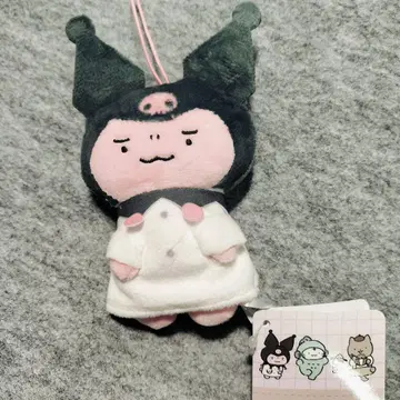 화이트 타이거와 블랙 타이거 산리오 콜라보 마스코트 쿠로미