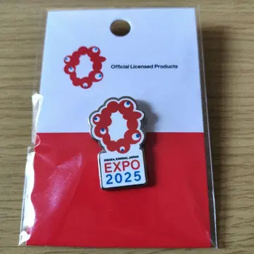 EXPO2025 공식 핀 배지 미야쿠미야쿠 타테구미 미개봉 새상품