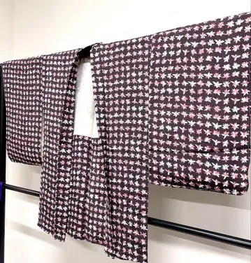 겉옷 꽃 무늬 더스티 컬러 더스티 퍼플 기모노 113tz