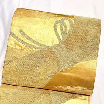 후쿠로 오비 츠즈레오리 노시 타네노시 카스미 금실 기모노 114tz