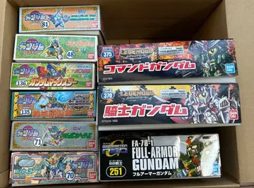 미조립 SD 건담 BB전사 묶음 판매 건담 프라모델