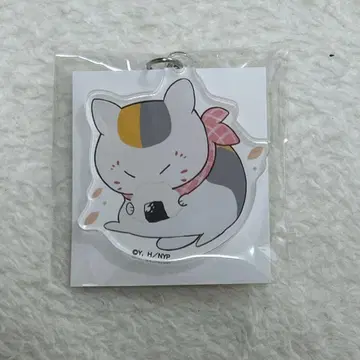 나츠메 우인장 카페 피크닉 아크릴 키링 냥코센세 오니기리