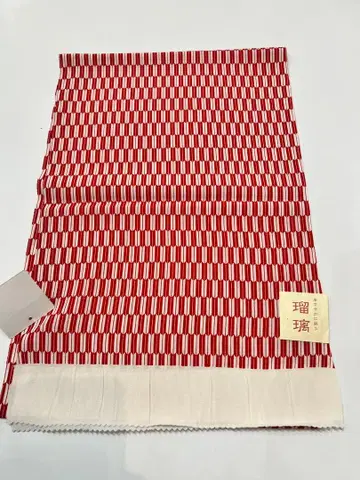 순수 실크 고급 패턴 오비 장식 천 오샤레 모던