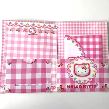 헤이세이 레트로 키티 레터 세트