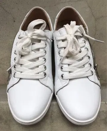 가죽 스니커즈 지퍼 포함