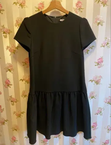 FOXEY NEW YORK 반팔 블랙 원피스 38