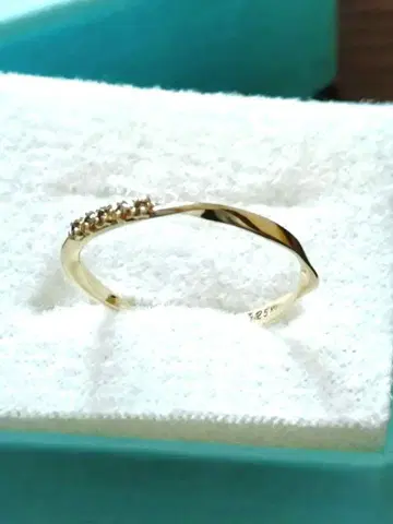 K10 다이아 물결 반지 11호 연휴 한정판 특별 가격 판매