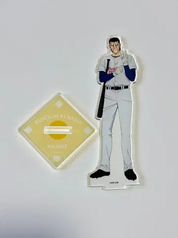 바람의 검심제 아크릴 스탠드 베이스볼 사이토 하지메